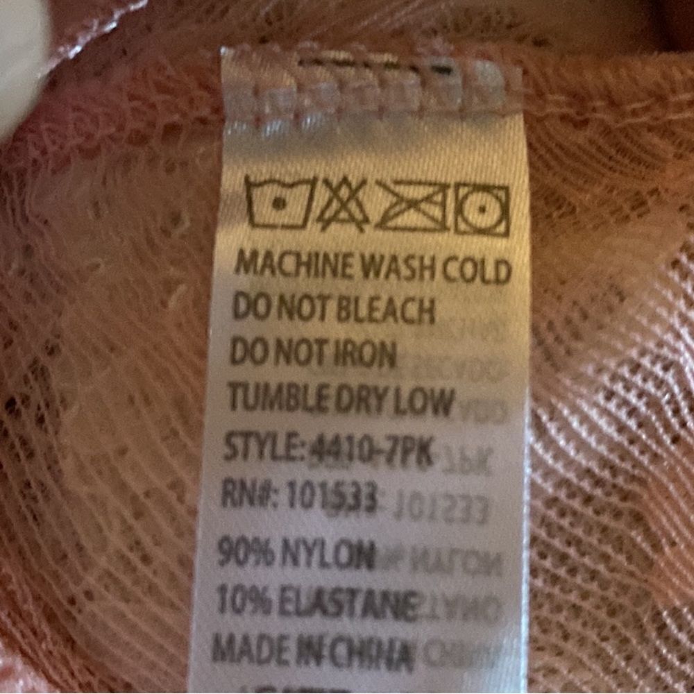 7 Pack Lace Hipsters - Picture 9 of 9